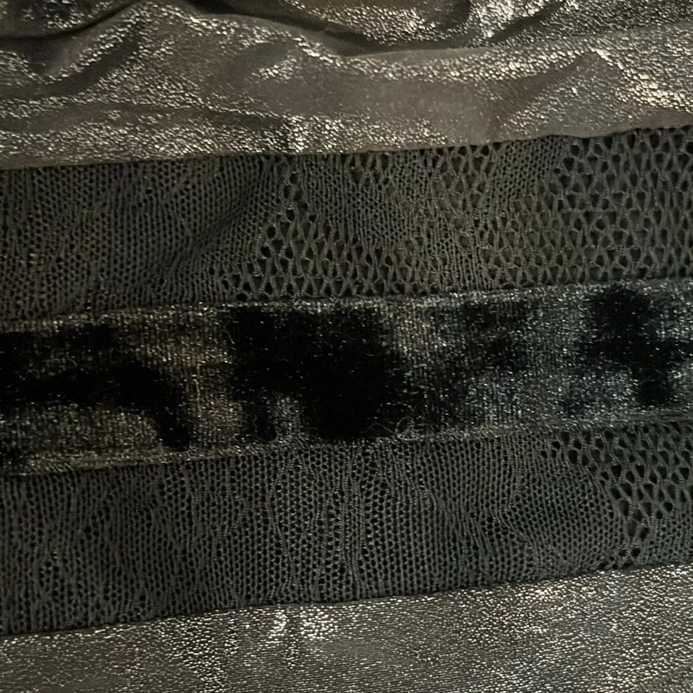 Victoria's Secret Glossy Black pants